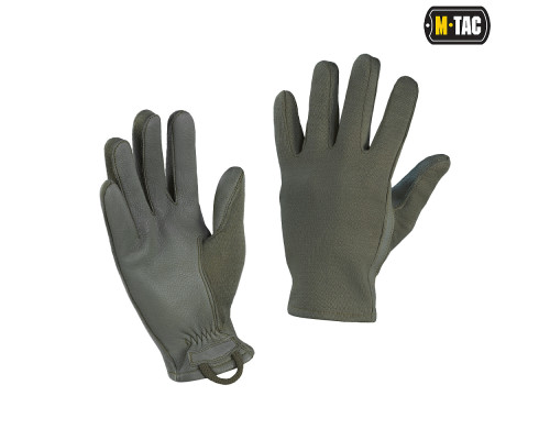 M-TAC ПЕРЧАТКИ NOMEX SPORT LEATHER OLIVE