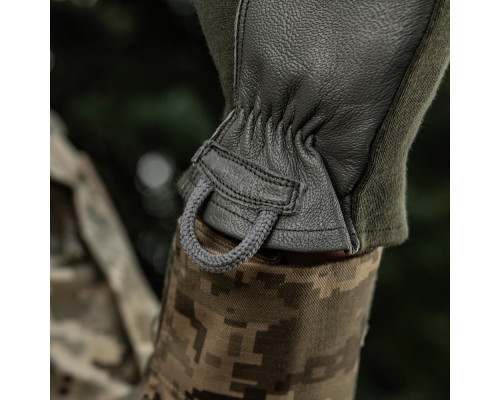 M-TAC ПЕРЧАТКИ NOMEX SPORT LEATHER OLIVE