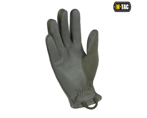 M-TAC ПЕРЧАТКИ NOMEX SPORT LEATHER OLIVE