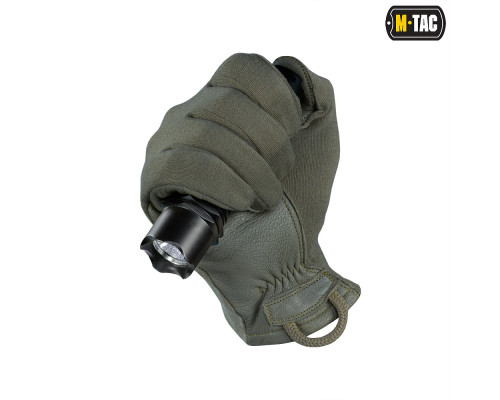 M-TAC ПЕРЧАТКИ NOMEX SPORT LEATHER OLIVE