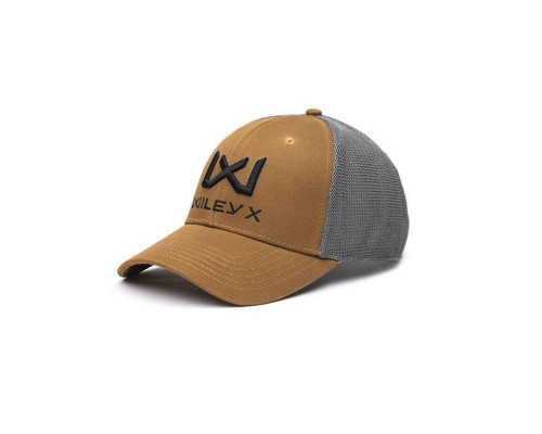 Бейсболка Wiley X Trucker Cap — Tan/Grey/Black