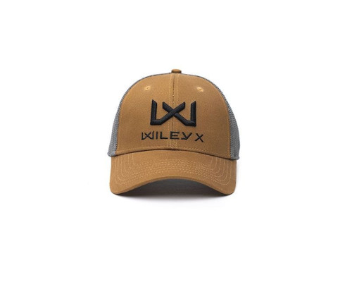 Бейсболка Wiley X Trucker Cap — Tan/Grey/Black