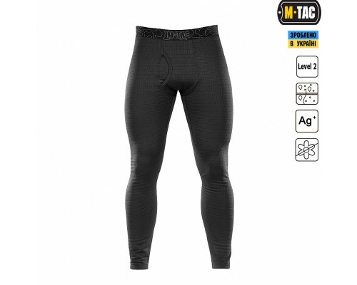 M-TAC ТЕРМОБРЮКИ ФЛИС DELTA LEVEL 2 BLACK