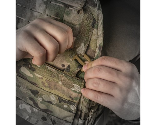 M-TAC ПЕРЕДНЯЯ ПАНЕЛЬ ДЛЯ ПЛИТОНОСКИ CUIRASS QRS MULTICAM