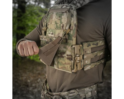 M-TAC ПЕРЕДНЯЯ ПАНЕЛЬ ДЛЯ ПЛИТОНОСКИ CUIRASS QRS MULTICAM