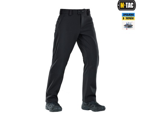 M-TAC БРЮКИ SOFT SHELL VENT BLACK