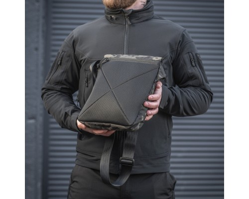 M-TAC СУМКА KONVERT BAG ELITE MULTICAM BLACK/BLACK