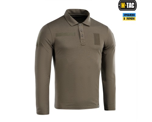 M-TAC ПОЛО ТАКТИЧЕСКОЕ ДЛИННЫЙ РУКАВ 65/35 DARK OLIVE