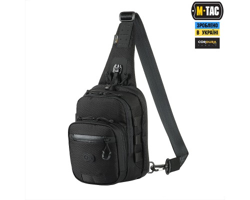 M-TAC СУМКА CROSS BAG SLIM ELITE HEX BLACK