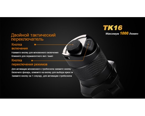 Фонарь ручной Fenix TK16 XM-L2 U2