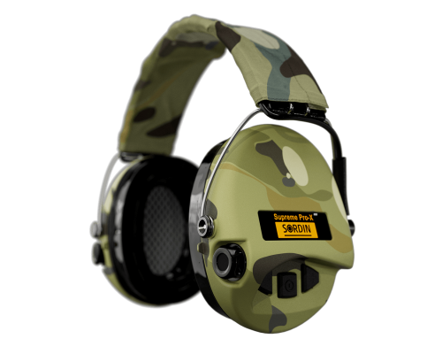 Активные наушники Sordin Supreme Pro-X LED Camo