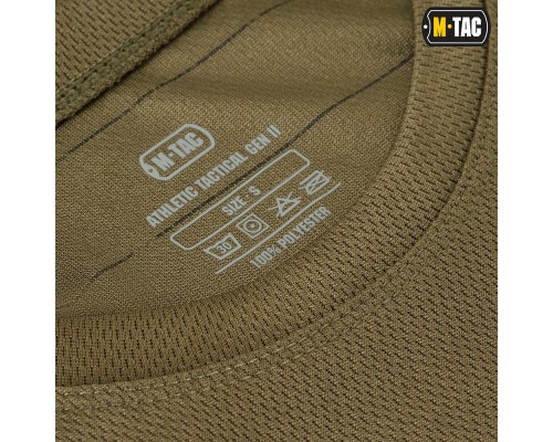 M-TAC ФУТБОЛКА ПОТООТВОДЯЩАЯ ATHLETIC TACTICAL GEN.2 OLIVE