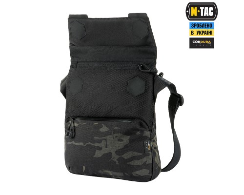 M-TAC СУМКА KONVERT BAG ELITE MULTICAM BLACK/BLACK