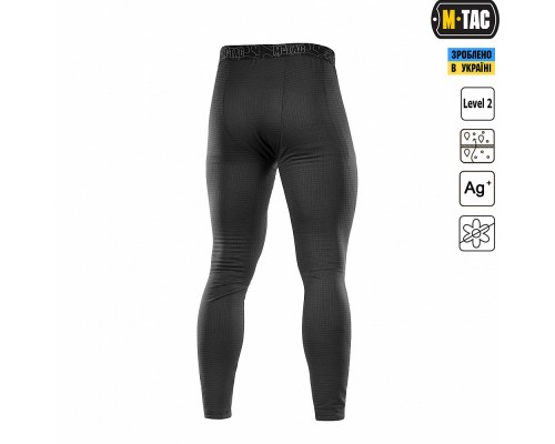 M-TAC ТЕРМОБРЮКИ ФЛИС DELTA LEVEL 2 BLACK