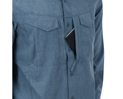 Рубашка DEFENDER Mk2 Gentleman Shirt® - Melange Blue