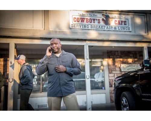 Рубашка DEFENDER Mk2 Gentleman Shirt® - Melange Blue