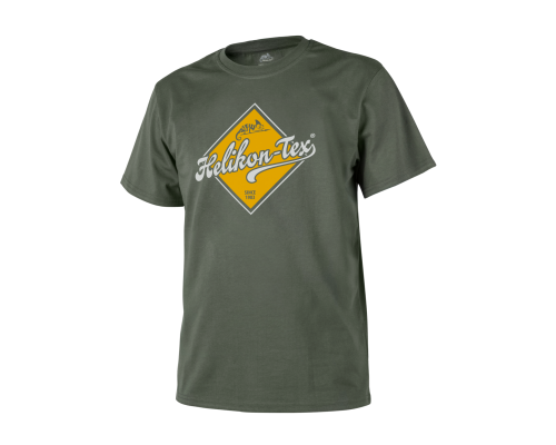 Футболка T-Shirt (Helikon-Tex Road Sign) - Cotton - Olive Green