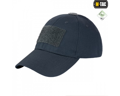 M-TAC БЕЙСБОЛКА С ЛИПУЧКОЙ FLEX РИП-СТОП DARK GREY