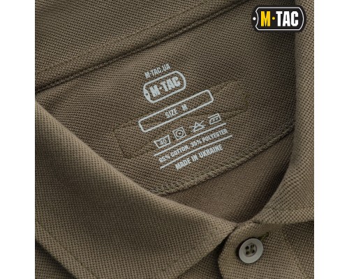 M-TAC ПОЛО ТАКТИЧЕСКОЕ ДЛИННЫЙ РУКАВ 65/35 DARK OLIVE