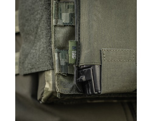 M-TAC ПОДСУМОК ЭЛАСТИЧНЫЙ НА 3 МАГАЗИНА ELITE LASER CUT RANGER GREEN