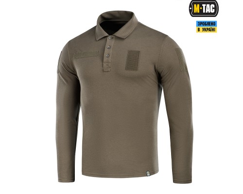 M-TAC ПОЛО ТАКТИЧЕСКОЕ ДЛИННЫЙ РУКАВ 65/35 DARK OLIVE