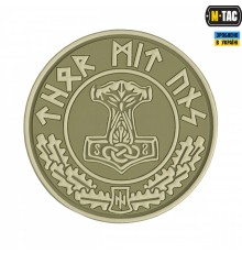 M-TAC НАШИВКА THOR MIT UNS ПВХ ОЛИВА