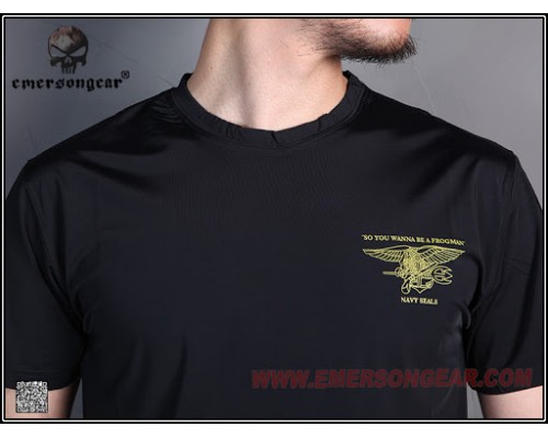 Футболка EmersonGear Absorbent sweat and perspiration J Black
