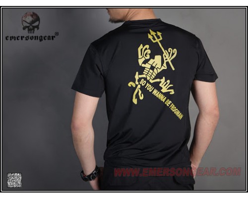 Футболка EmersonGear Absorbent sweat and perspiration J Black