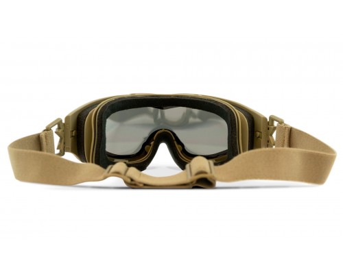 Маска WILEY X SPEAR TAN- 3 Lenses Grey/Clear/Light Rust