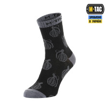 M-TAC НОСКИ ЛЕГКИЕ MK.3 GRENADES BLACK