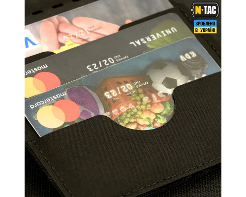 M-TAC КОШЕЛЕК SLIM ELITE BLACK