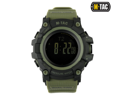 M-TAC ЧАСЫ ТАКТИЧЕСКИЕ ADVENTURE BLACK/OLIVE