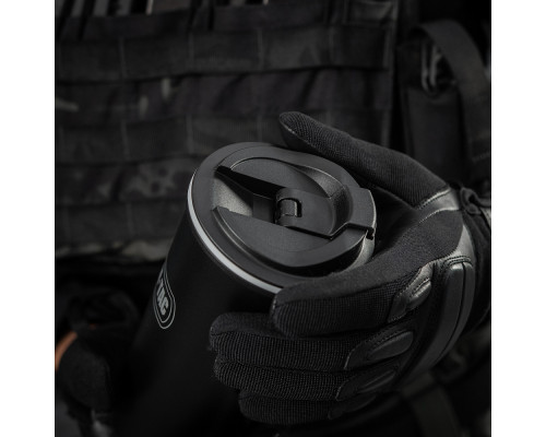 M-TAC ТЕРМОКРУЖКА С КЛАПАНОМ 450 МЛ Black