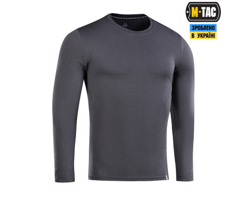 M-TAC ФУТБОЛКА ДЛИННЫЙ РУКАВ 93/7 DARK GREY