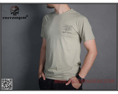 Футболка EmersonGear Absorbent sweat and perspiration J Khaki