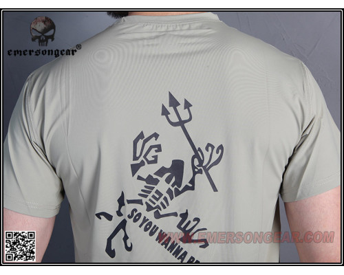 Футболка EmersonGear Absorbent sweat and perspiration J Khaki