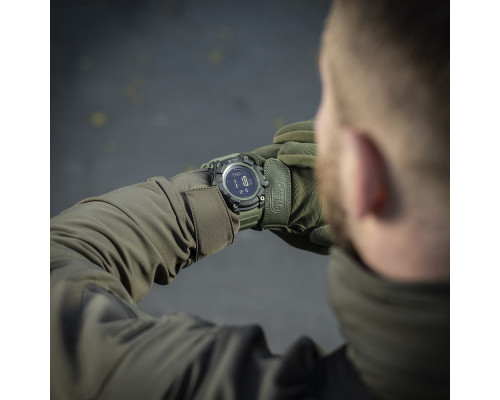 M-TAC ЧАСЫ ТАКТИЧЕСКИЕ ADVENTURE BLACK/OLIVE