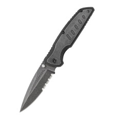 Складной нож Schrade SCH505S Serrated Folder Black