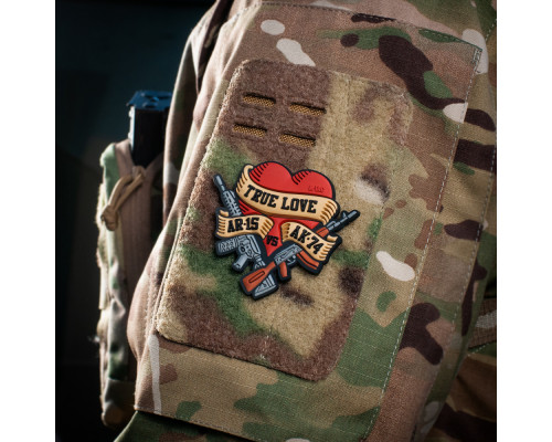 M-TAC НАШИВКА TRUE LOVE ПВХ