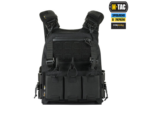 M-TAC ПЛИТОНОСКА CUIRASS FAST QRS BLACK