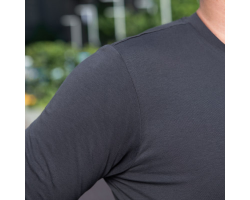 M-TAC ФУТБОЛКА ДЛИННЫЙ РУКАВ 93/7 DARK GREY