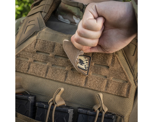 M-TAC НАШИВКА JOKER SKULL 3D PVC COYOTE