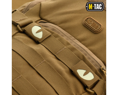 M-TAC НАШИВКА TIGER EYES LASER CUT (ПАРА) COYOTE