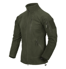 Кофта ALPHA TACTICAL Jacket - Grid Fleece - Olive Green