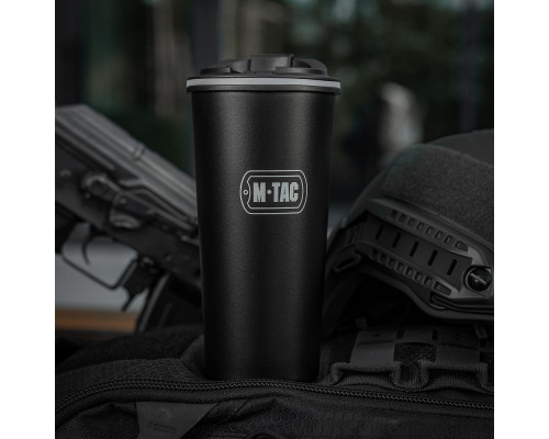 M-TAC ТЕРМОКРУЖКА С КЛАПАНОМ 450 МЛ Black