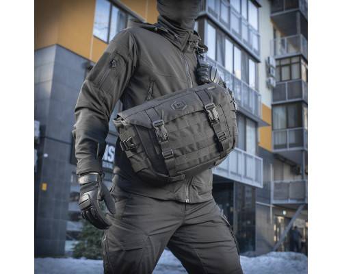 M-TAC СУМКА MESSENGER BAG ELITE HEX BLACK