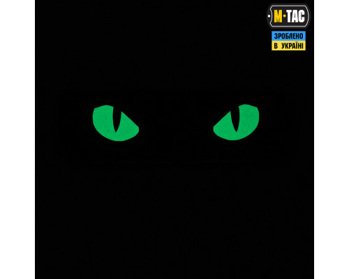 M-TAC НАШИВКА CAT EYES (TYPE 2) LASER CUT RANGER GREEN/GID