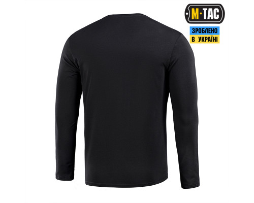 M-TAC ФУТБОЛКА ДЛИННЫЙ РУКАВ 93/7 BLACK