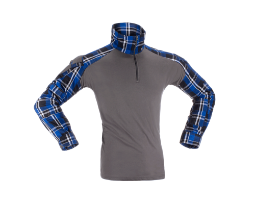 Боевая рубашка InvaderGear Flannel Combat Shirt Blue