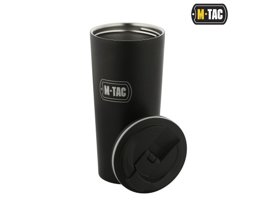 M-TAC ТЕРМОКРУЖКА С КЛАПАНОМ 450 МЛ Black